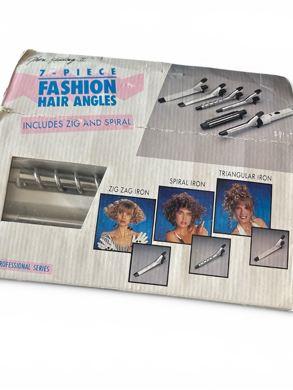 Jherl Redding Vintage NIB 7-Piece Fashion Hair Angles Set - Silver - Picture 2 of 4